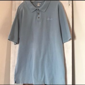 Men’s XL Carhartt light blue polo shirt.